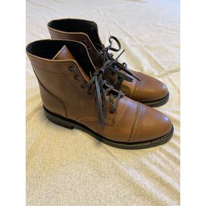 Thursday Boots Size 9 Women Captain Brown Used Lace Up